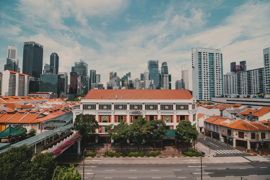 Industrial warehouse and factory building in Singapore